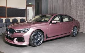BMW 750Li xDrive Individual in Rose Quartz by Abu Dhabi Motors